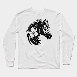 Horse head t-shirt Long Sleeve T-Shirt